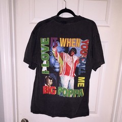 Brooklyn Mint Biggie Smalls Graphic Print Cotton T-Shirt Washed Black Men’s M