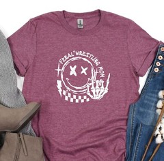 Feral Wrestling Mom Shirt, Match Day Shirt, Wrestling T-Shirt, Mothers Day Gift