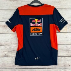 Red Bull KTM Racing Team Jersey T-Shirt Adult Medium Blue Orange