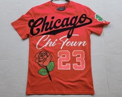 ETERNITY BC/AD Men’s Apparel Chicago Chi-Town Red T-Shirt – Size: Medium