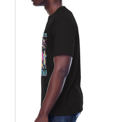 Bluey & Bandit Mixtape This Was The 80’s Man T Shirt New Black Retro Dancing