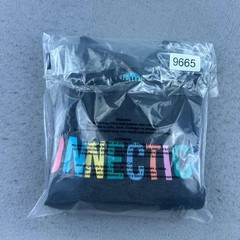 Connecticut Shirt Mens XL 46/48 Black Crew Neck Short Sleeve Lightweight Tee NWT