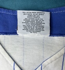 Vintage 90s Badger Sport Baseball Jersey Sz L Concrete Crushers #00 Made In USA