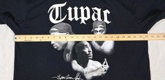 Mens 2Pac Tupac Shakur Graphic T Shirt Black XL Hip Hop Rap Tee