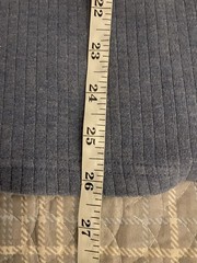 Banana Republic Shirt Mens Large Blue Ribbed Stretch Long Sleeve Vintage Henley