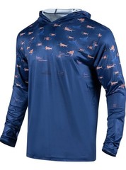 NEW 5 LOT Drizomo Fishing Swim UV Sun Protection UPF 50+ LS Shirt Hood 3XL XXXL