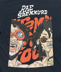 Rae Sremmurd SremmLife 2 Concert Tour Lil Yachty Rap Size Large Black T-Shirt