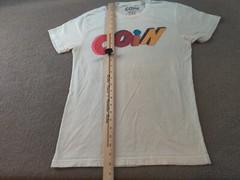 Coin T Shirt Adult Small White Pop Rock Band Music Rainbow Dreamland Tour Tee