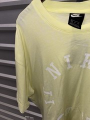 Nike Air Just Do It Acid Wash Tie Dye Yellow Men’s Shirt Size XXL 2XL NEW
