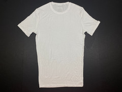 Tommy John Second Skin Stay Tucked T Shirt – Crew Neck – Small – White