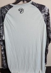 Gillz Men’s LS UV Tournament Series “High Rise Gray” L/S Shirt Size Medium NWT