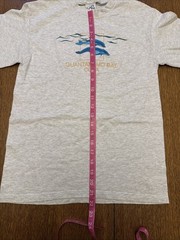 RareVintage Cal Cru Tag Dolphins, Stitched Guantánamo Bay T-Shirt Graphic Cuba S