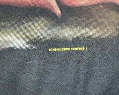 Vintage 90s Wild Side Wolf Back Graphic T Shirt XL Native American Sexy Woman