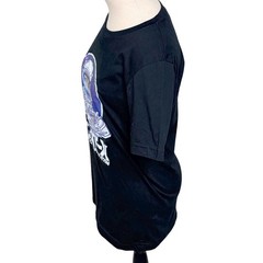 Bella Canvas Cat Astronaut Space Exploration Graphic T Shirt Black Size S