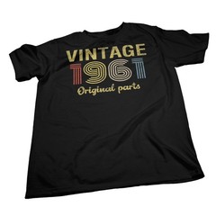 65th Birthday Gift Shirt For Men – 1961 Retro Birthday – 001