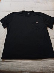 Men’s Dickies Short Sleeve Active/Workwear Pocket Tee.Black XL Crewneck