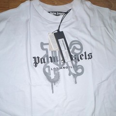 Palm Angels Men’s White Off LA Monogram T Shirt