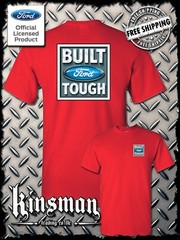 Built FORD Tough Logo T-Shirt – Official Licensed Authentic F-150 Truck Mustang