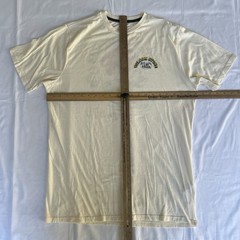 Volcom Stone Shirt L Beige Las Vegas Surf Skate Ski 420 Streetwear Happy 3191