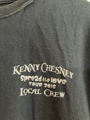 Kenny Chesney Spread The Love Tour 2016 Local Crew T-Shirt Men’s XL Black READ