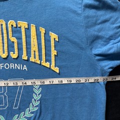 Aeropostale Mens XL Blue California 87 Graphic T Shirt Short Sleeve Crew Neck