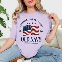 Old Navy 2026 American Tradition DTF Transfer, Celebrating 250 Years