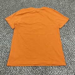 Nike Air Jordan Retro 1 Breds Chicago Shadow Sneaker T-Shirt Mens S Orange SS