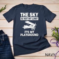 Funny Airplane Aviation Pilot Aircraft Aeroplane Men Women Unisex T-shirt