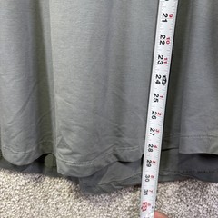 Cuts Shirt Mens XL Gray Curve-Hem Pyca Pro Stretch Crewneck Tee Casual Jersey