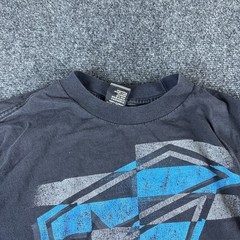 Famous Stars And Straps T-Shirt Men M Black Blue Logo Cotton Crew Neck Y2K READ
