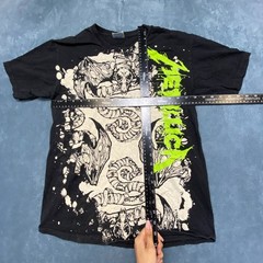 VTG Metallica Pushead 2008 Skull Death T Shirt Adult M 38-40 Black Hanes