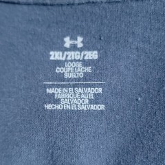 Under Armour Freedom Men’s 2XL Blue Crew Neck USA Flag Graphic T-Shirt