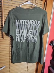 Vintage Y2K 2008 Matchbox 20 Exile In America Tour Concert Band Tee T Shirt M
