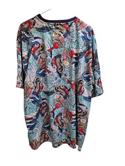 Drill Clothing Tee Shirt Mens 2XL Multi Fresh Prints Ramen Streetwear All Over