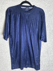 3 DELF USA Vintage Vibe Textured Shirts Men’s L Streetwear Shimmer Knit Lot Of 3