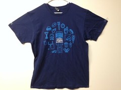 Anheuser-Busch Bud Light NFL Football 100% Cotton T-Shirt Blue Men’s Size XL
