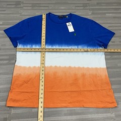 Polo Ralph Lauren Multi-Color Ombre Print T-Shirt Mens Size XL Short Sleeve $69