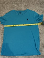 Lot Of 6 vintage Polo Ralph Lauren V neck T-Shirt Bundle Mens Medium & Large