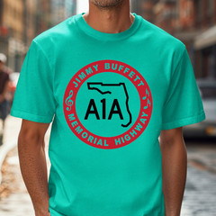 A1A Florida Highway Logo T-Shirt, Jimmy Buffett Memorial Highway, Concert Outfit
