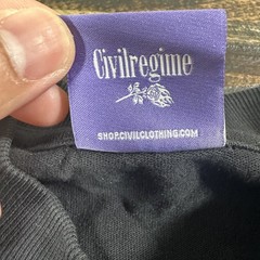 Civil Regime Dragon Ball Z Trunks Black Tshirt Size Small