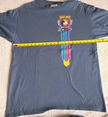 Vintage 1998 Batman Joker NASCAR Showdown Charlotte Tee XL USA