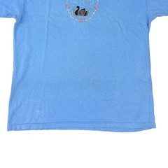 Vintage Perth Australia T-Shirt Big Logo Spell Out Short Sleeve Blue Mens XL