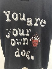 Vintage 90s Red Dog Beer “You Are Your Own Dog” Graphic T Shirt Made USA Large B