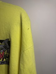 Vintage MAUI AND SONS Men’s Neon Shark Long Sleeve Made in USA T-Shirt Size XL