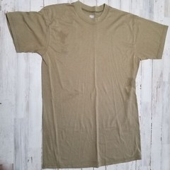 Various Brands Army Green Plain T-Shirts Sz M (Check Measurements) 3pk