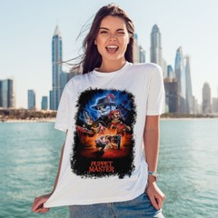 Puppet Master (1989) Movie Poster Inspired T-Shirt Retro Tee Unisex
