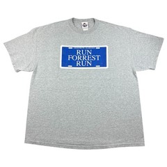 Vintage Forrest Gump 2-Sided Graphic T-shirt Men’s 2XL License Plate Movie Promo
