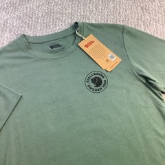 Fjallraven Mens 1960 Logo T-Shirt Patina Green Organic Cotton Size S NWT