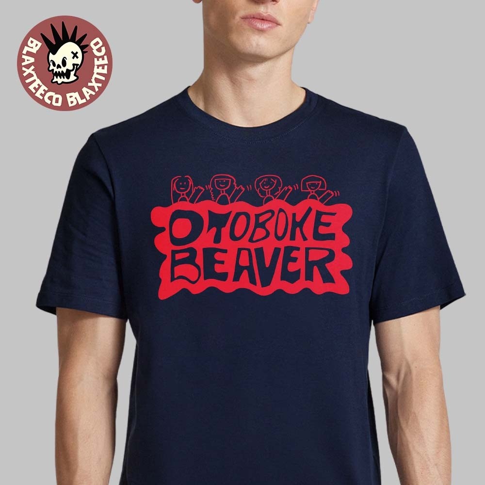 Otoboke Beaver 2026 Tour Merch Logo Navy T-Shirt Size S-5XL
