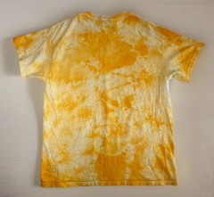 DRIP T-Shirt Men’s LARGE Yellow Tie Dye Rose Smiley Face Psychedelic Tokyo Japan